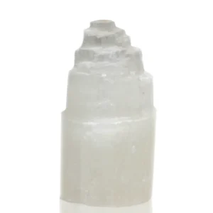 Natuurlijke Seleniet Toren Lamp - 15 cm