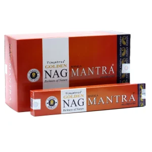15g Golden Nag - Mantra Wierook