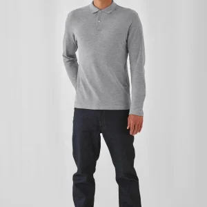 B&C ID.001 LSL Polo Men