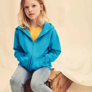 Fruit of the Loom Kids Classic Hooded Sweat Jacket