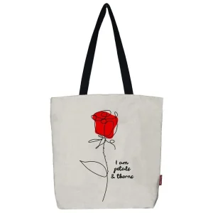 Boodschappentas I Am Petals And Thorns | 2 Kleuren