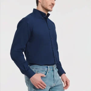 Russell Men LSL Clas. Oxford Shirt
