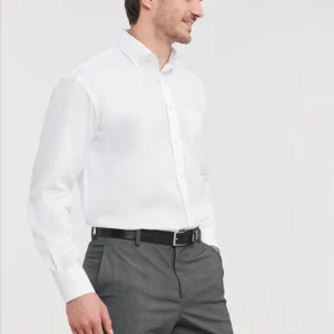 Russell Men LSL Clas. Ultimate Non-Iron Shirt