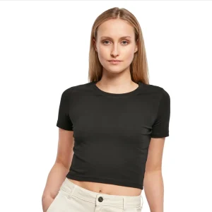 Ladies cropped tee