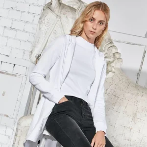 Ladies sweat parka