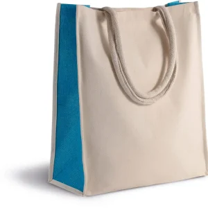 Shopper van katoen/jute – 23 L