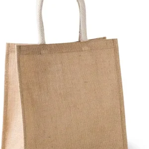 Shopper van jutecanvas – groot model