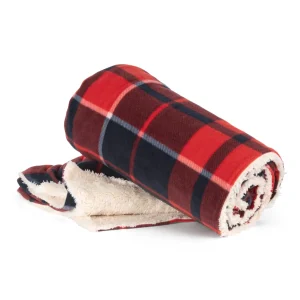 Plaid van sherpa