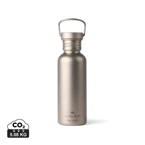 Nordic Drift Trail Ultra Light Titanium 600ml Water fles