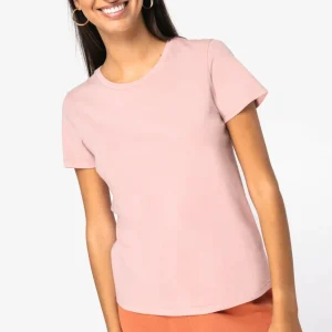 Ecologisch verwassen dames-T-shirt