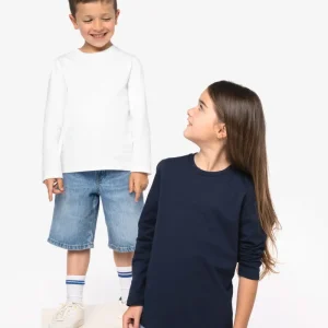 Ecologisch T-shirt met lange mouwen kind