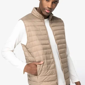 Ecologische lichte bodywarmer voor heren