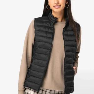 Ecologische lichte bodywarmer voor dames