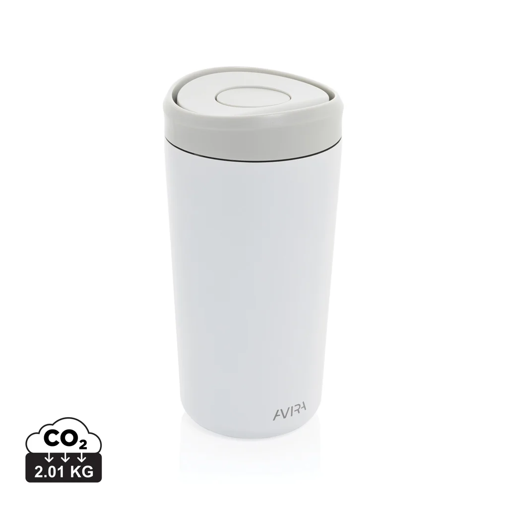 Avira Alix RCS recycled staal klik beker 400ML - Afbeelding 4
