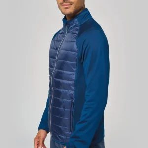 Sportjasje bi-materiaal