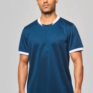 Rugbyshirt met korte mouwen uniseks
