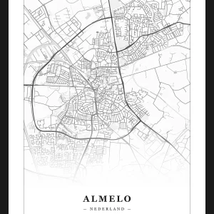 Stadskaart Almelo