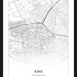 Stadskaart Ede