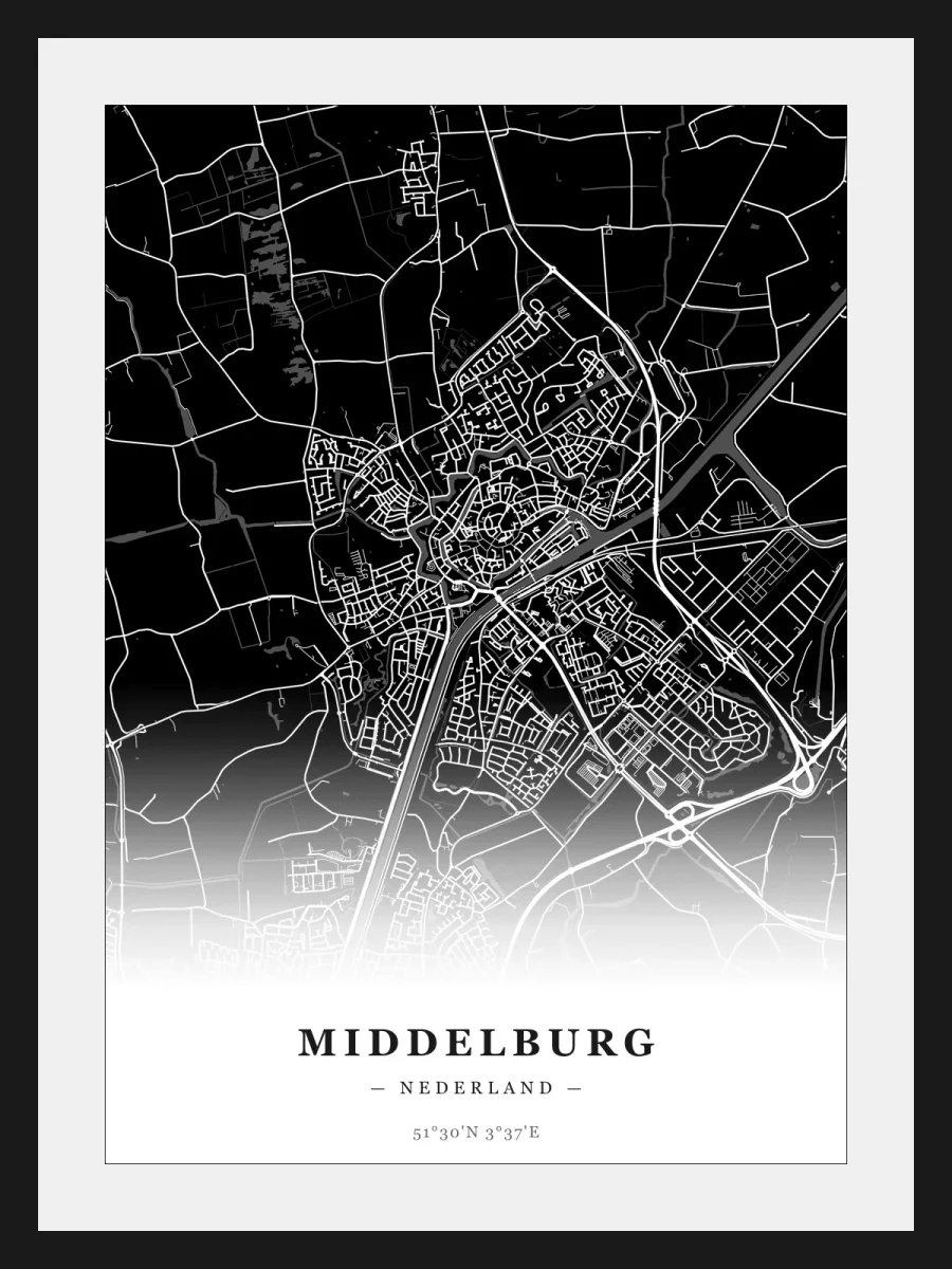 Steden poster Middelburg - Afbeelding 6